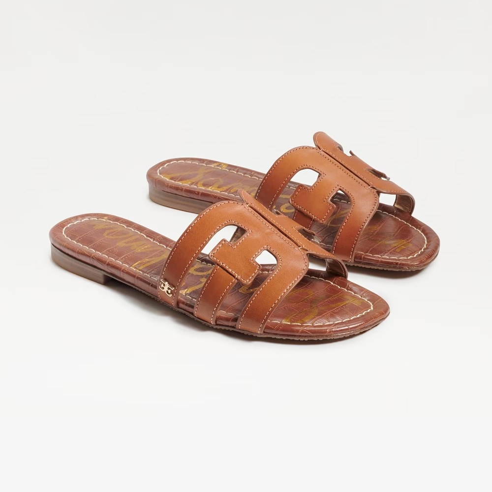 Bay Slide Sandal - Saddle Leather