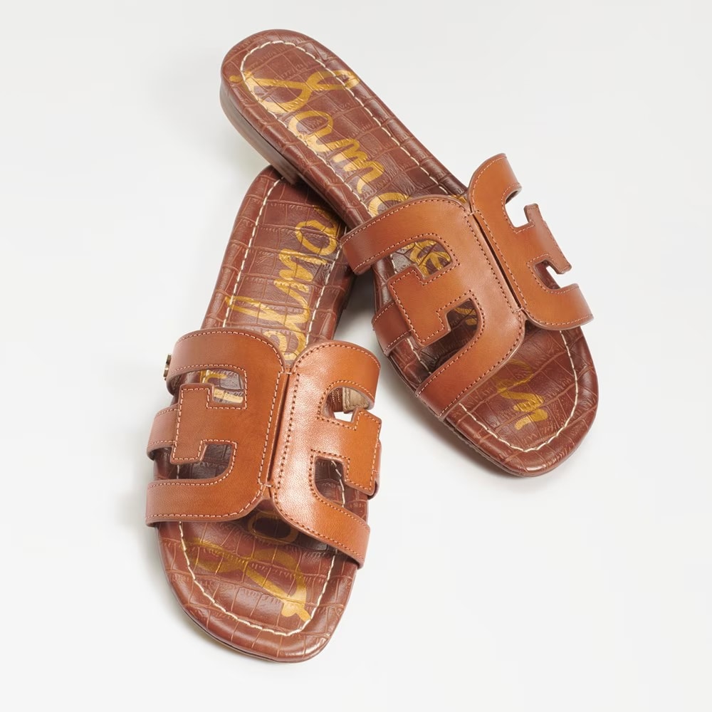 Bay Slide Sandal - Saddle Leather