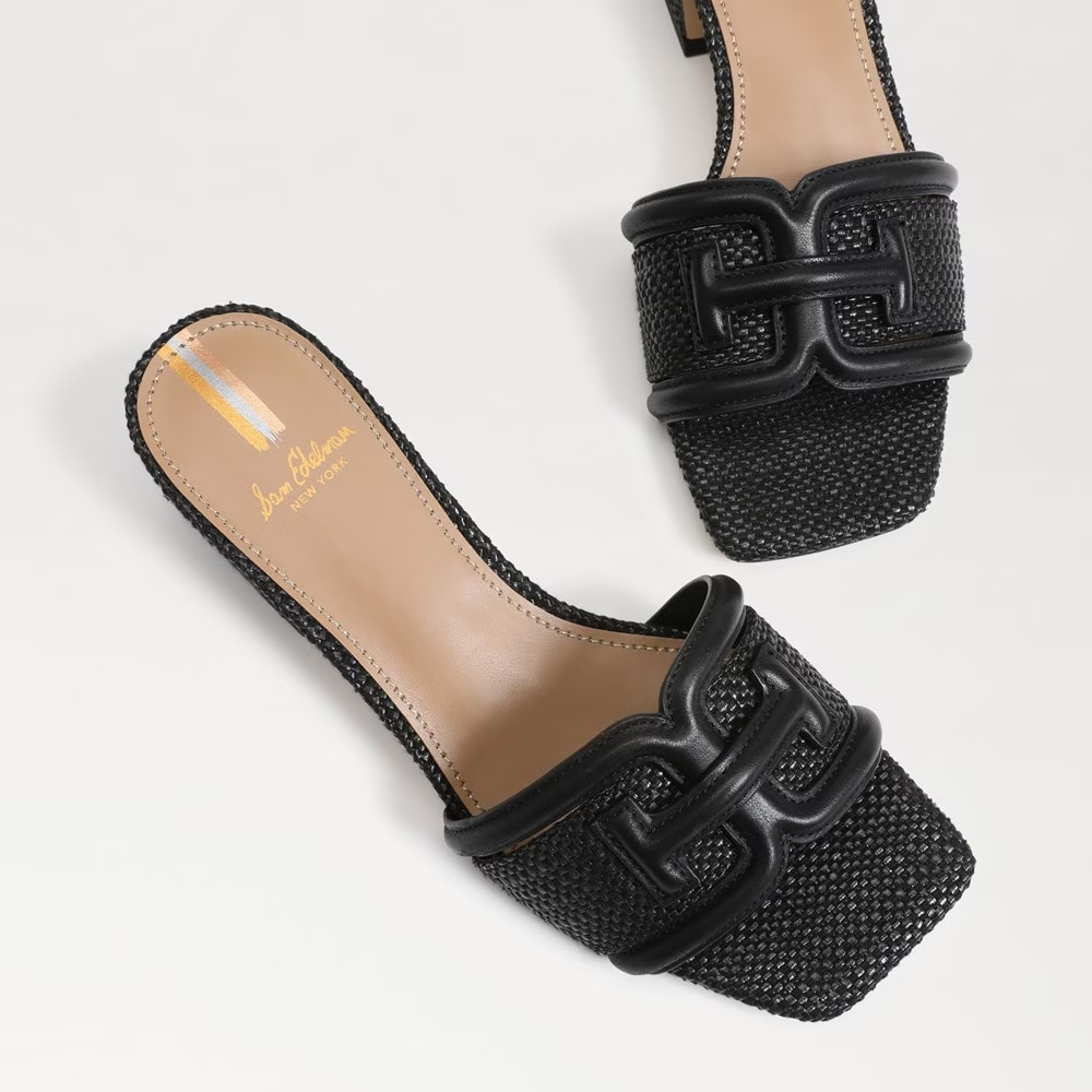 Waylon Slide - Black Weave