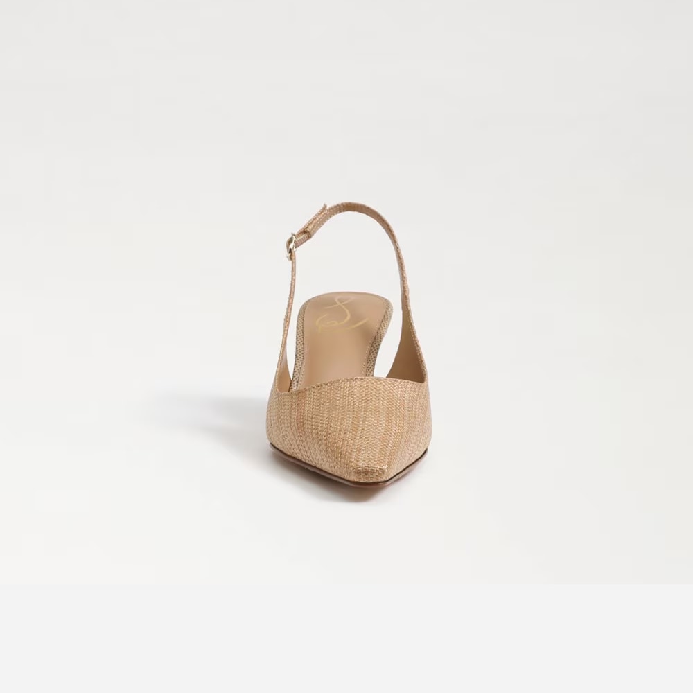 Bianka Slingback Pump - Raffia