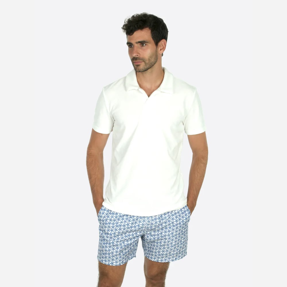 Classic Swim Shorts - Blue Star