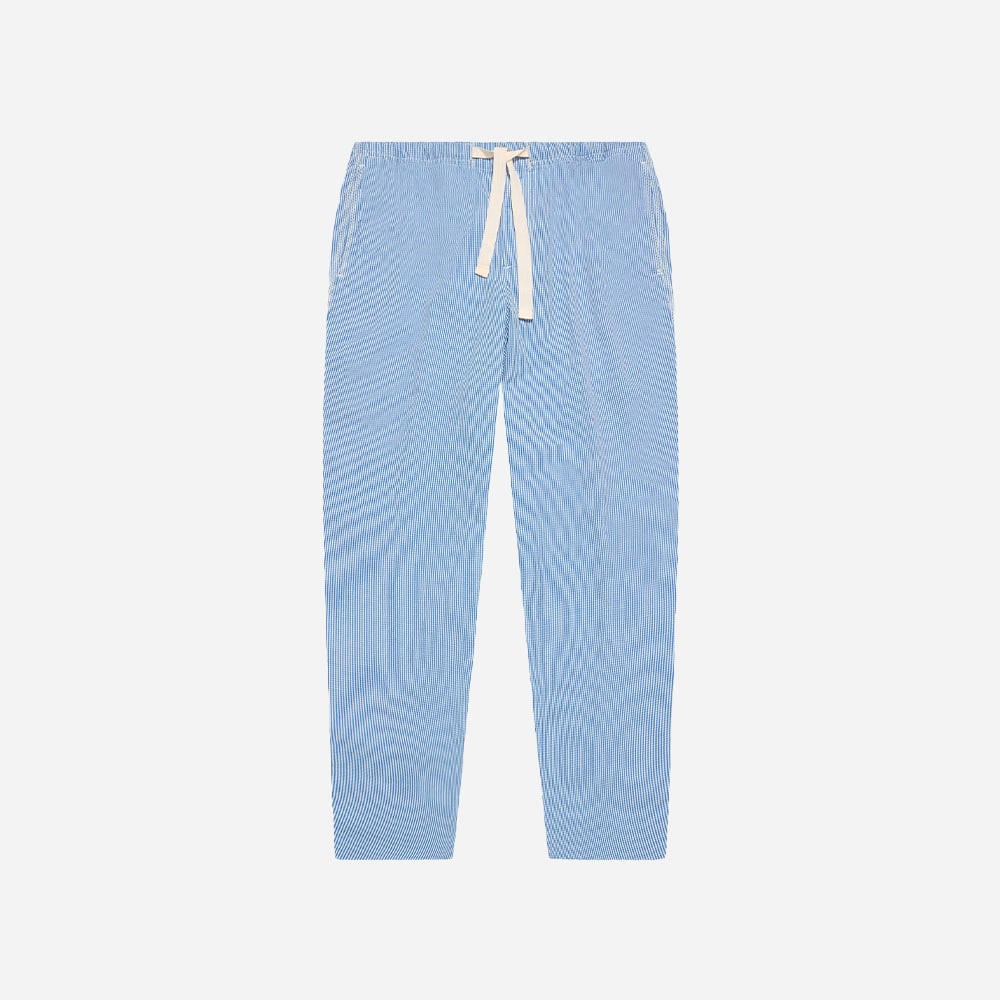 Alex Gingham - Blue/White