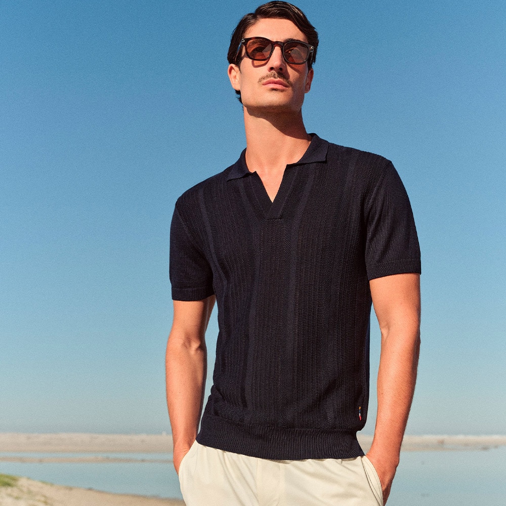 Horton Silk - Night Iris Stripe