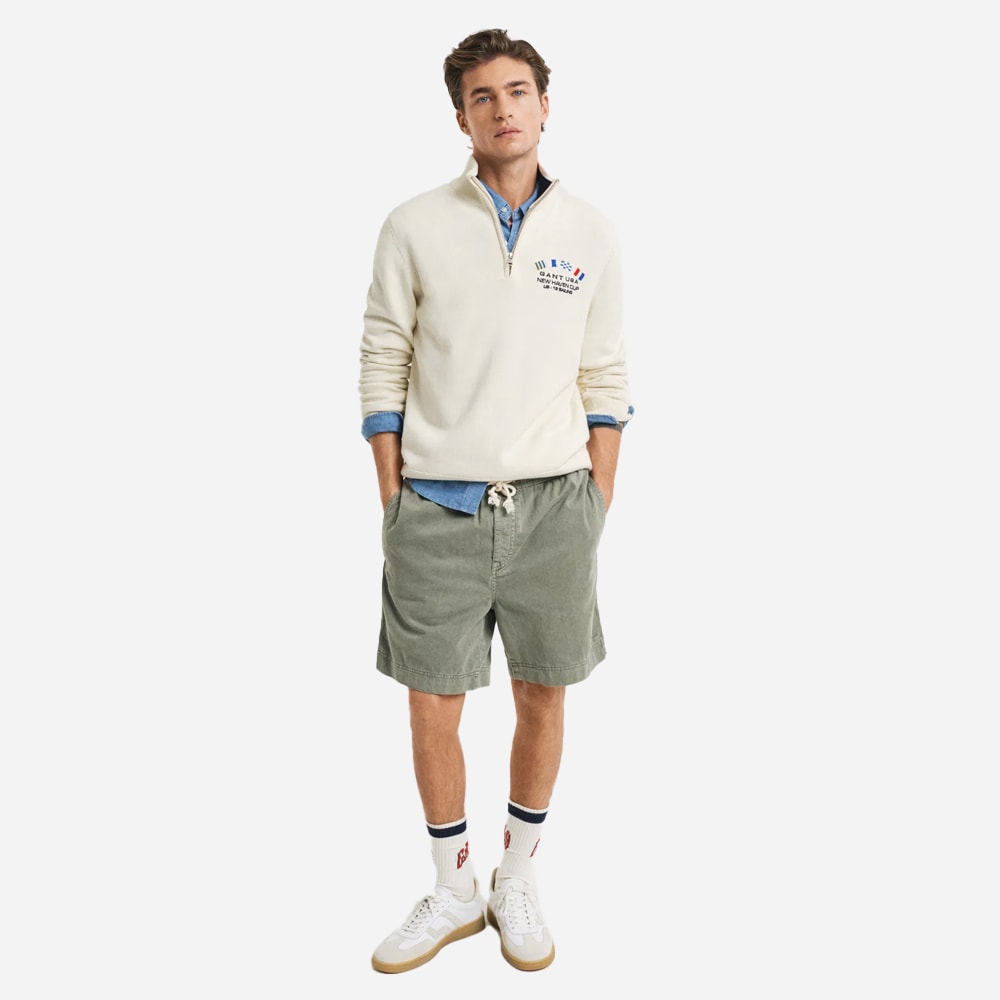 Sunfaded Shorts - Kalamate Green