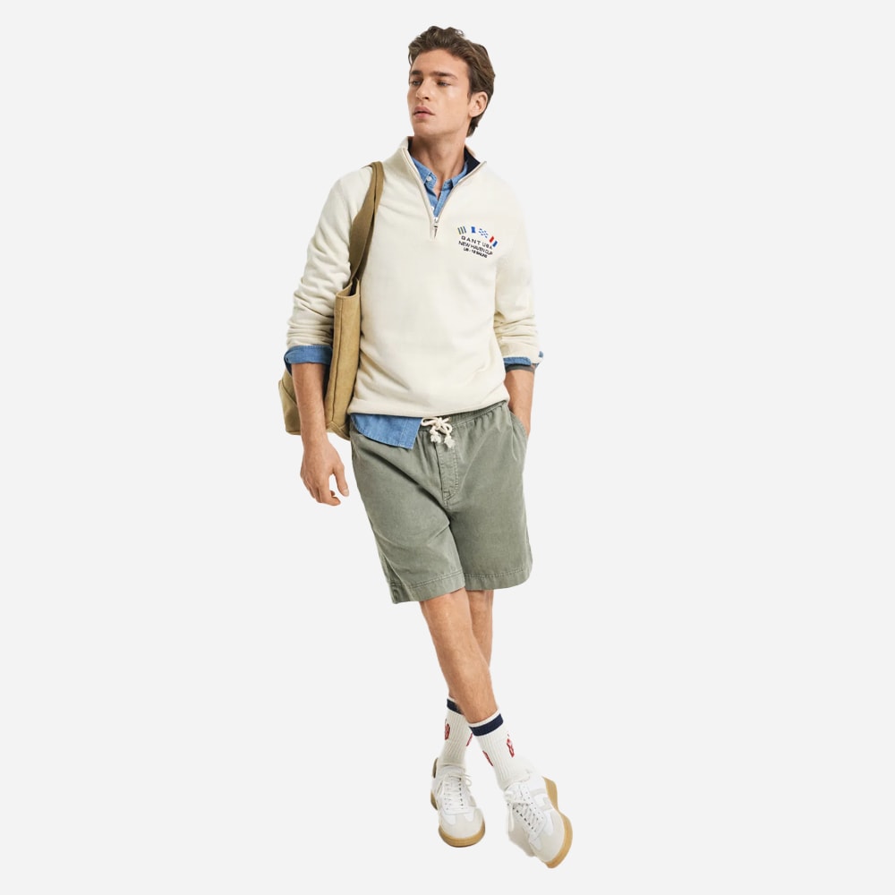 Sunfaded Shorts - Kalamate Green