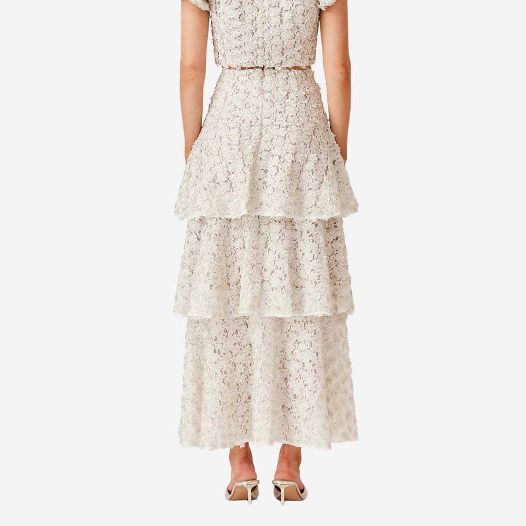 Cali Lace Skirt - Ivorygold