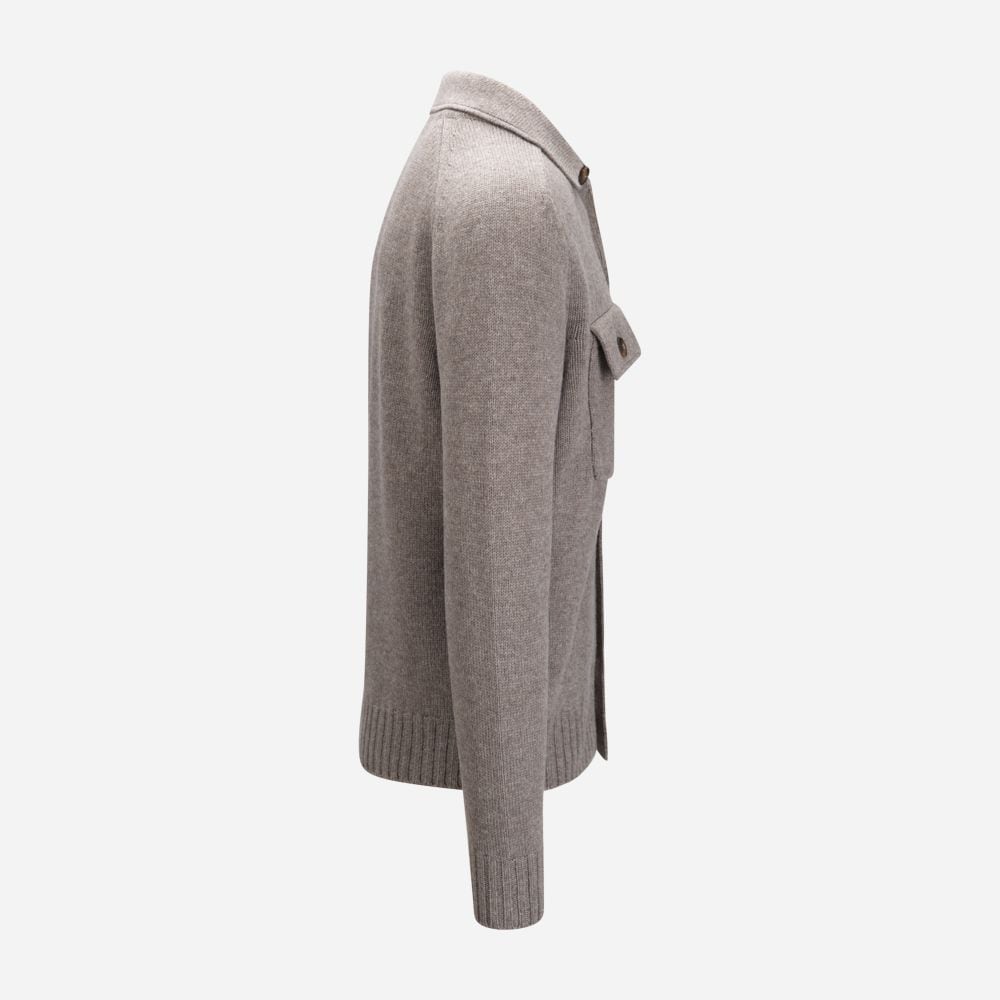 Overshirt Wool - Taupe
