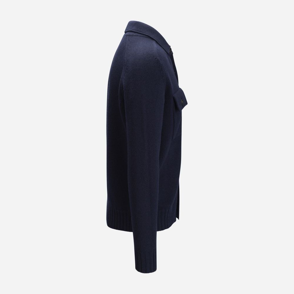 Overshirt Wool - Navy