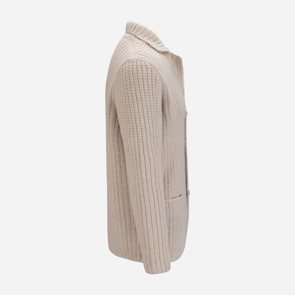 Cardigan Blazer Wool - Beige