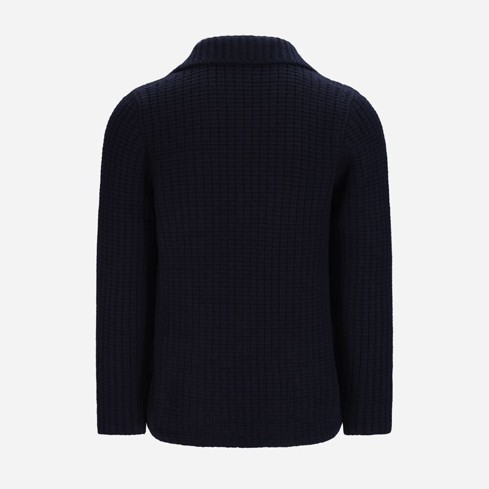 Cardigan Blazer Wool - Navy