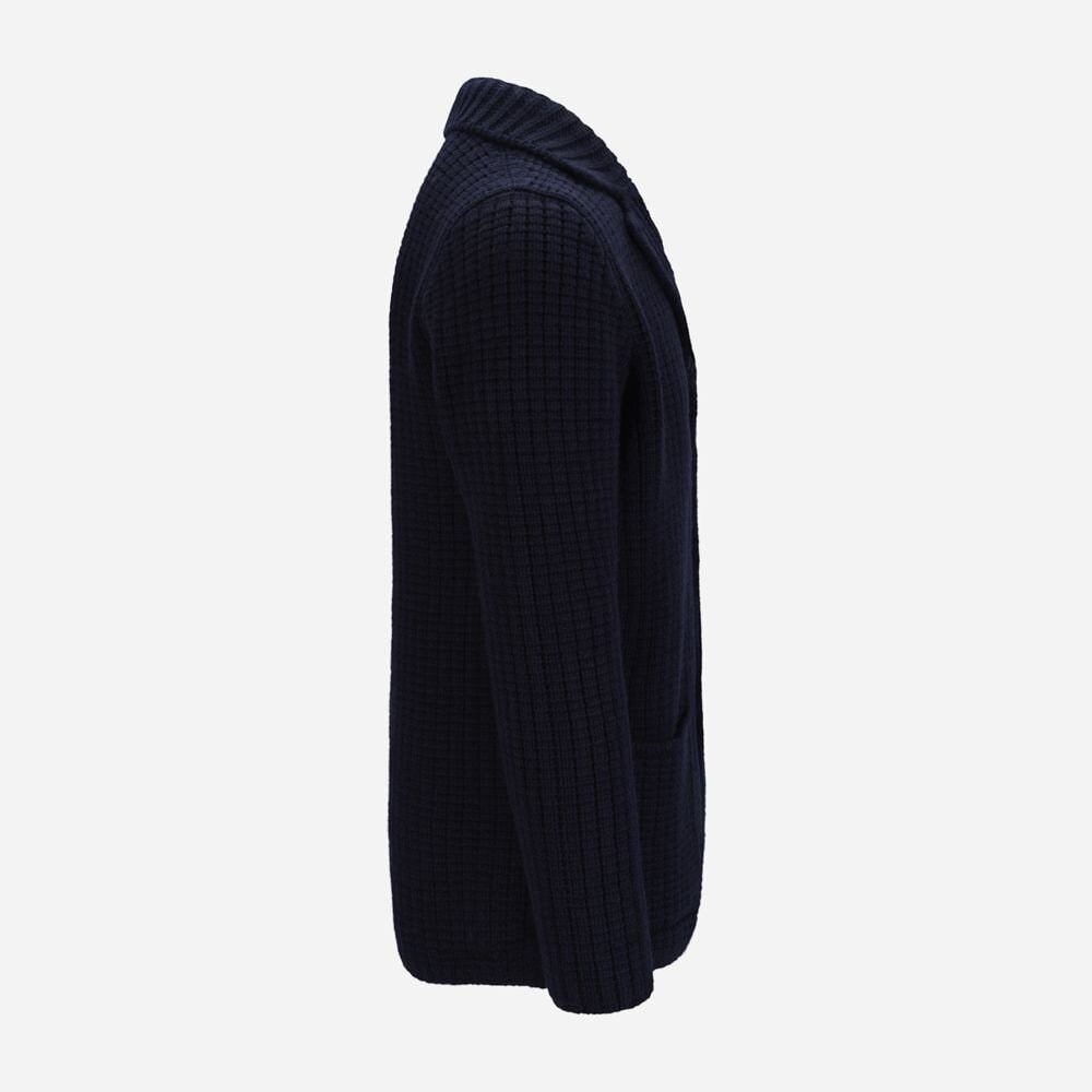 Cardigan Blazer Wool - Navy