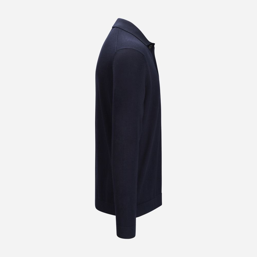 Overshirt Merino Wool - Navy