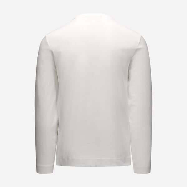 T-Shirt Longsleeve Cotton - White