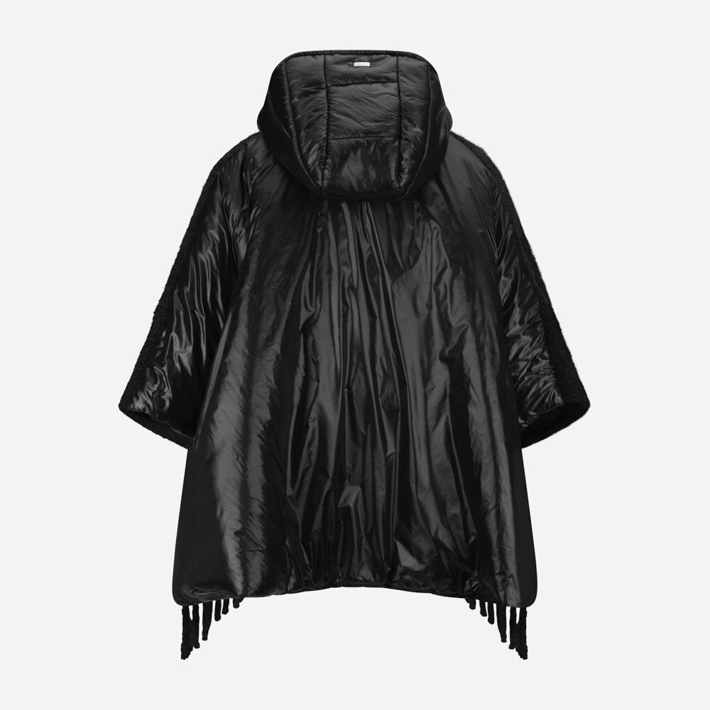 Woven Cape - Black