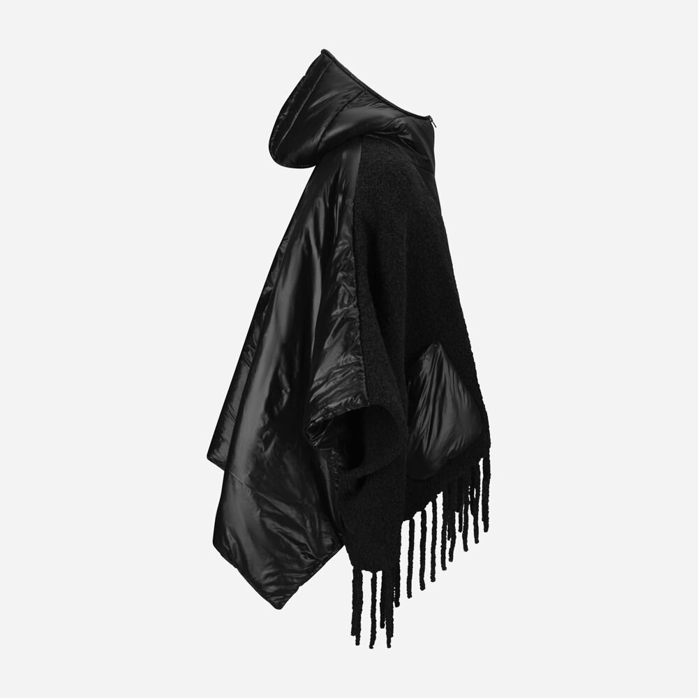 Woven Cape - Black