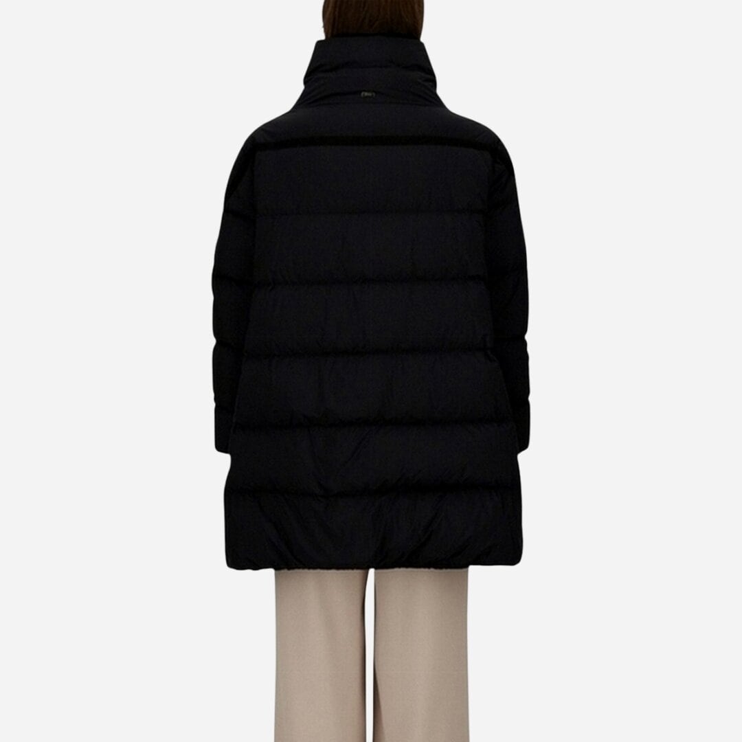 Nylon Down Jacket - Black