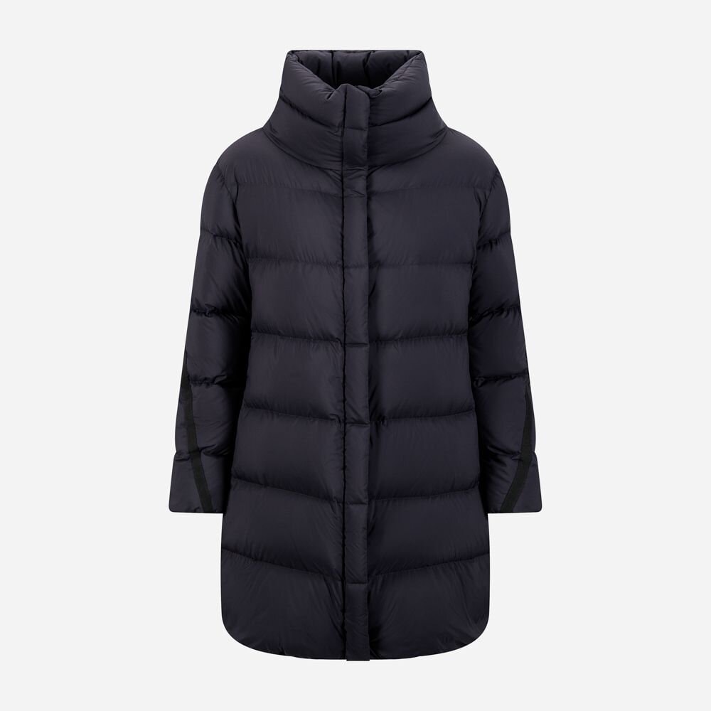 Nylon Down Jacket - Black