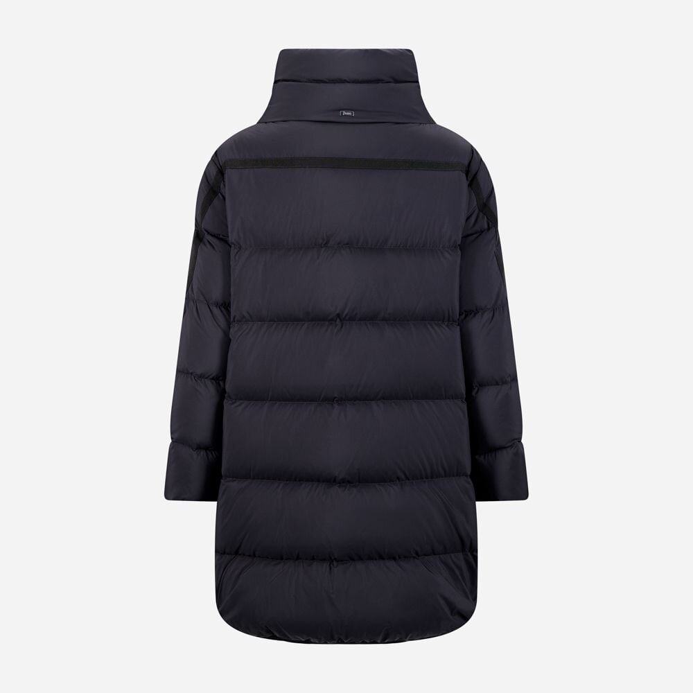 Nylon Down Jacket - Black