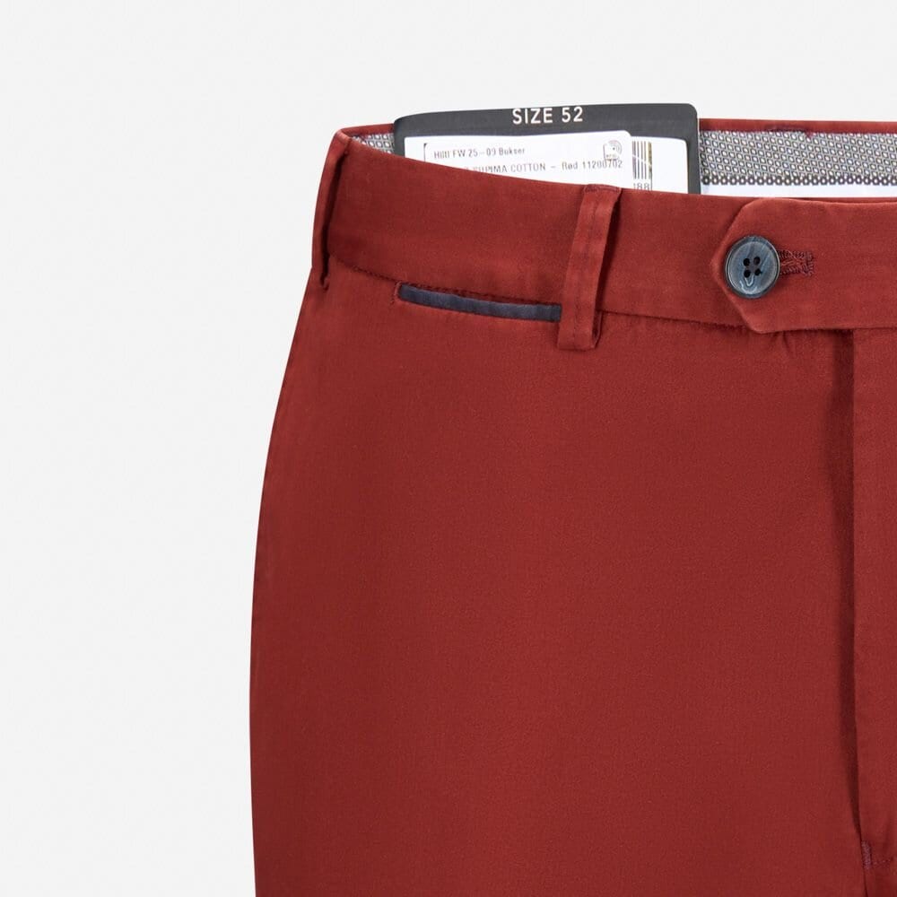 Peaker Supima Cotton - Wine Red