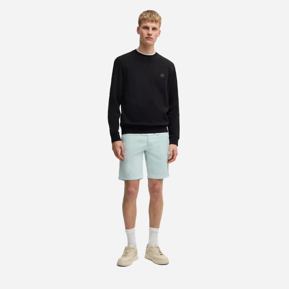 Chino Slim Shorts - Light Blue