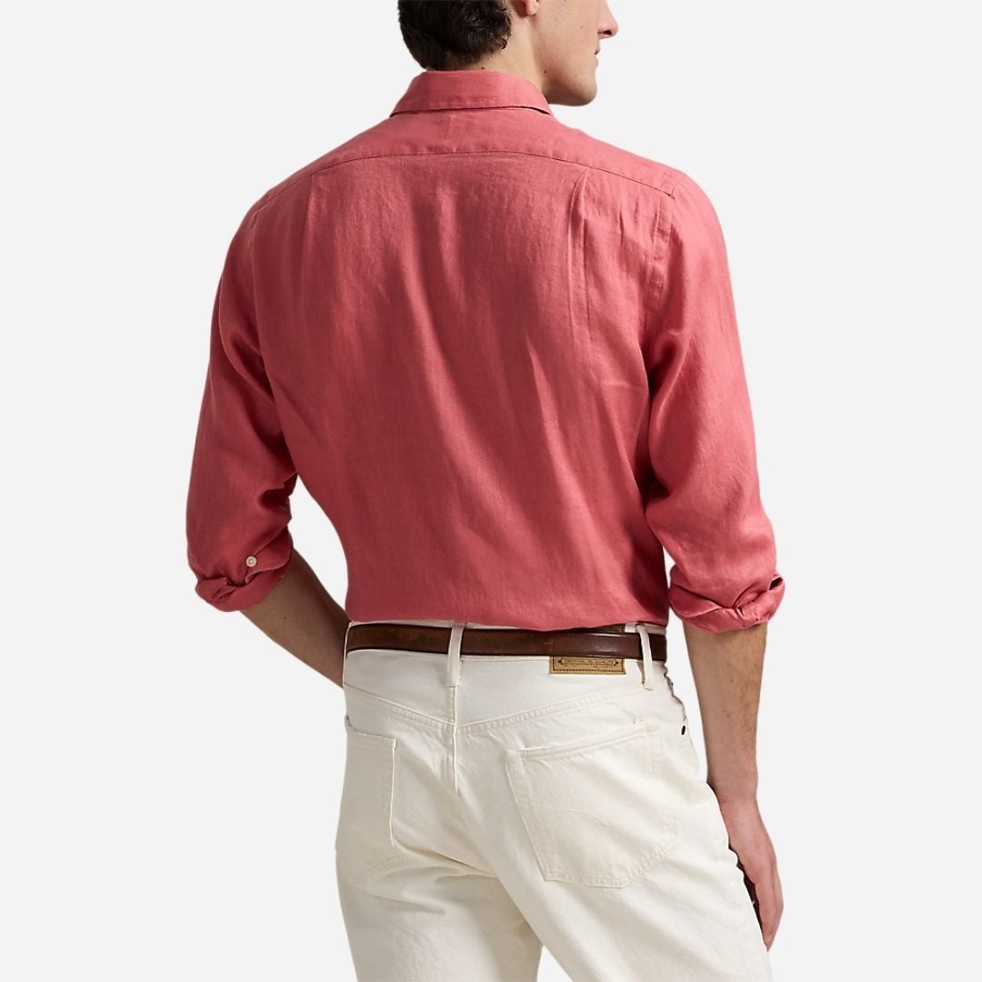 Custom Fit Linen Shirt - Adirondack Berry