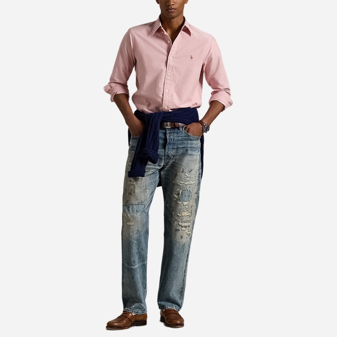 Custom Fit Oxford Shirt - Adirondack Berry
