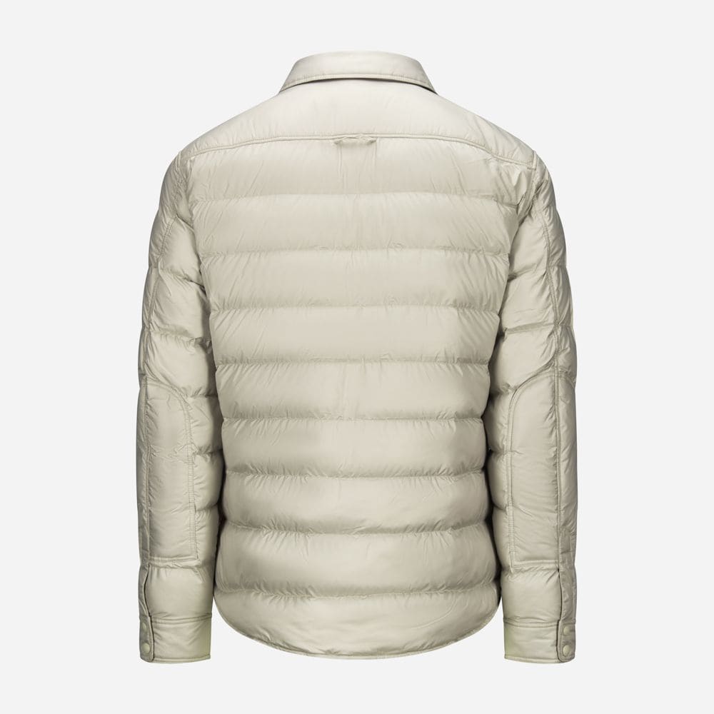 The Colden Quilted Shirt Jacket - Classic Stone