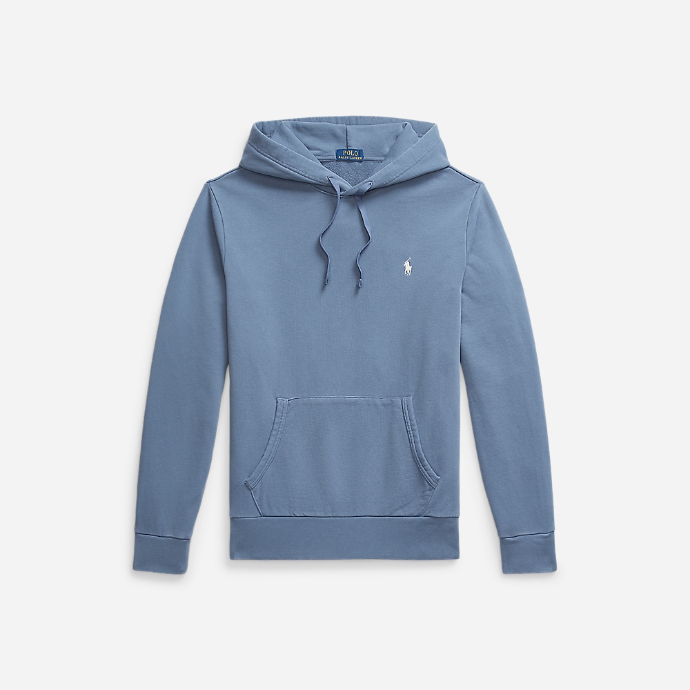 Loopback Fleece Hoodie - Capri Blue