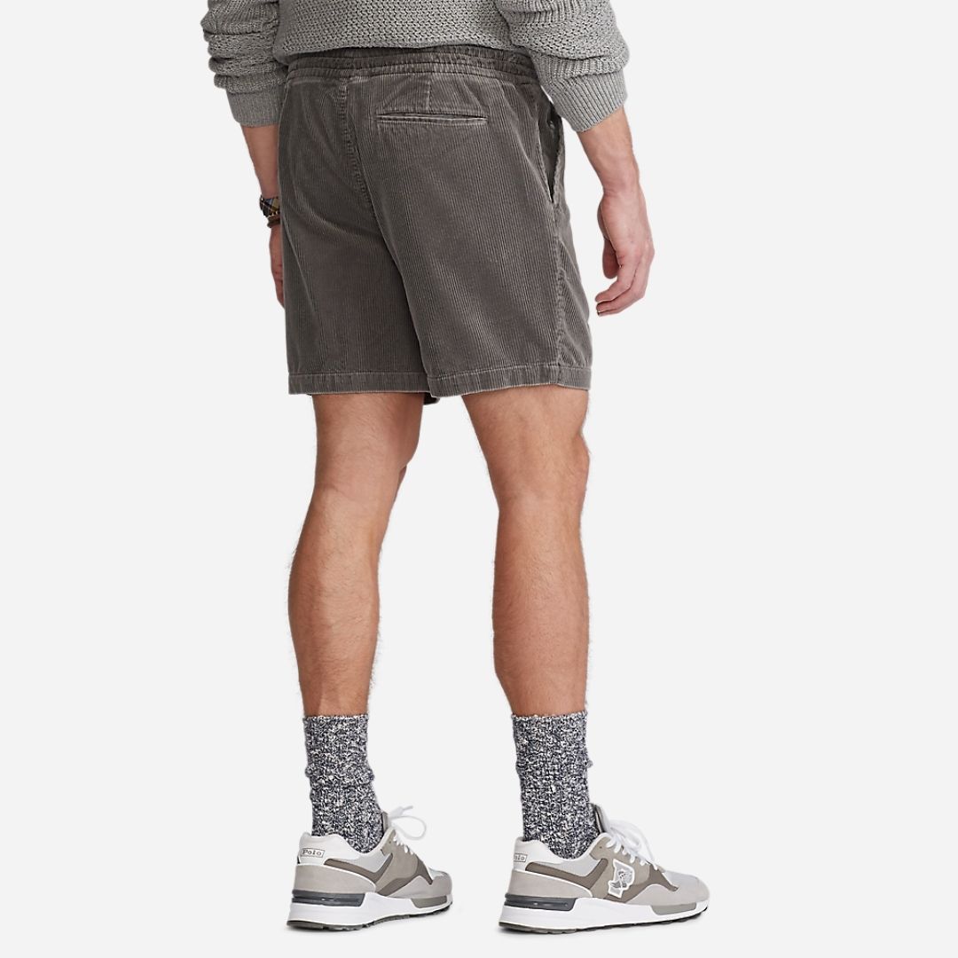 Polo Prepster Corduroy Short - Dark Metal