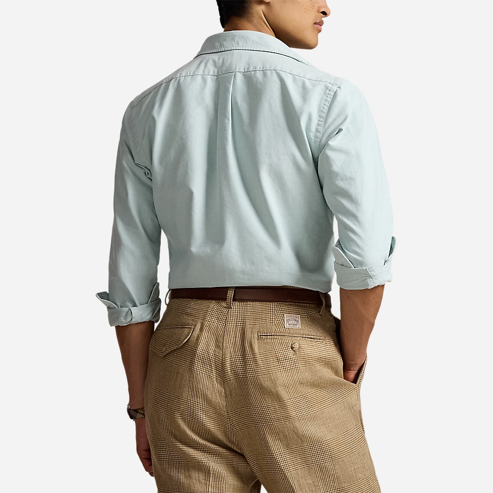 Custom Fit Oxford Shirt - Lovat