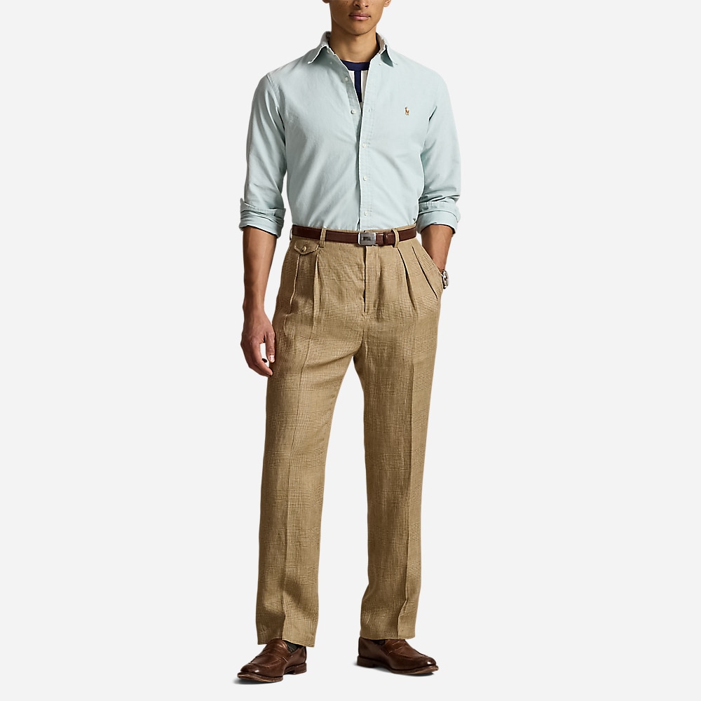 Custom Fit Oxford Shirt - Lovat