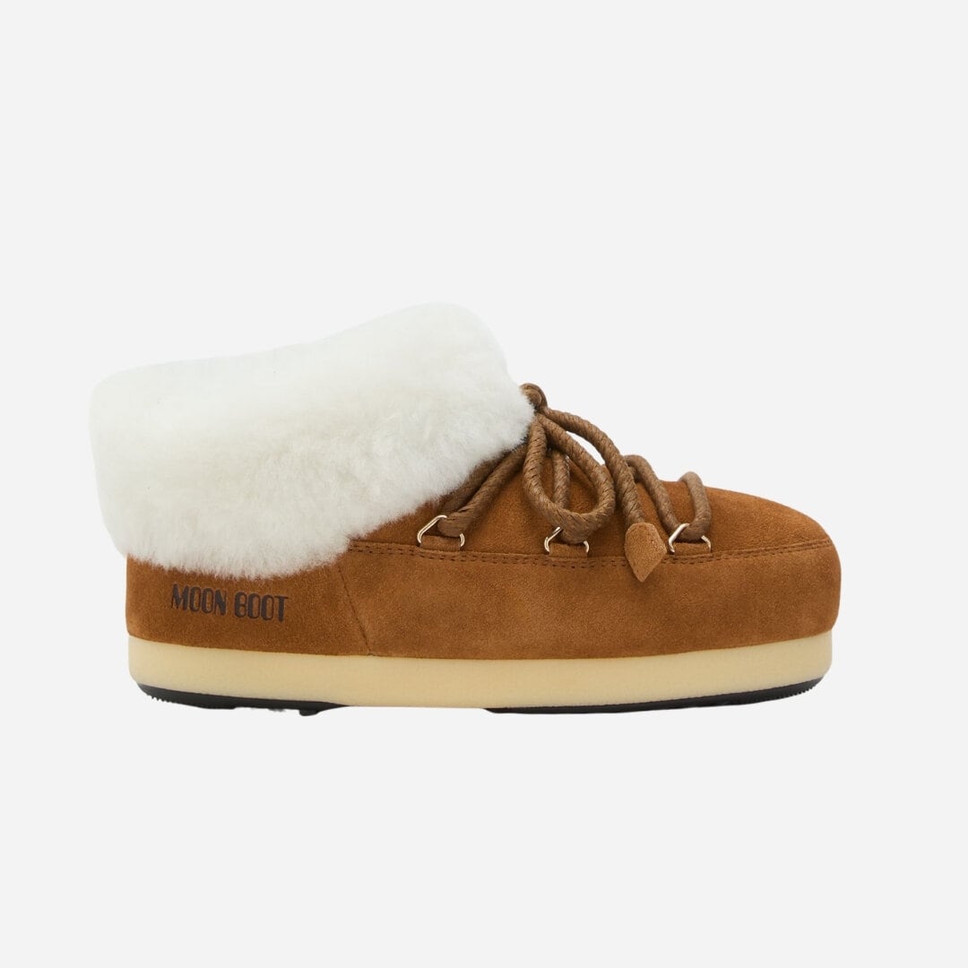 Evx Suede Mules - Cognac/Natural