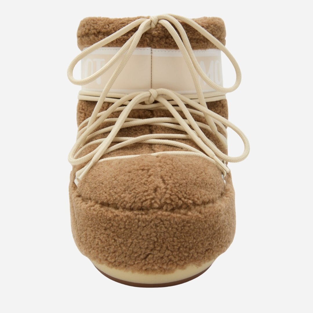 Icon Low Fleece Boots - Camel