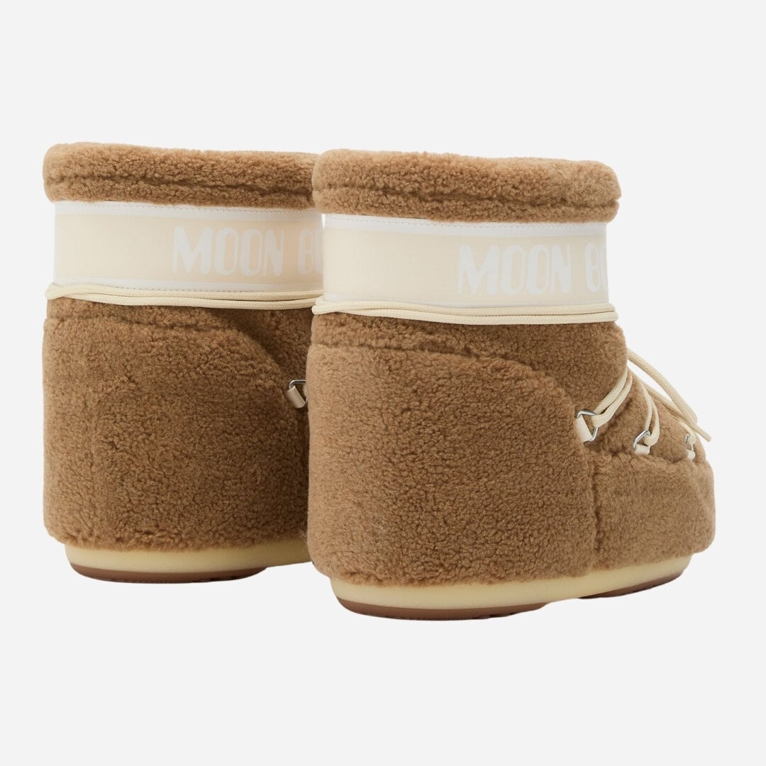 Icon Low Fleece Boots - Camel