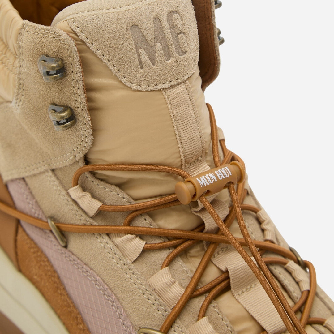 Moon247 Xlace Mid Sneakers - Safari