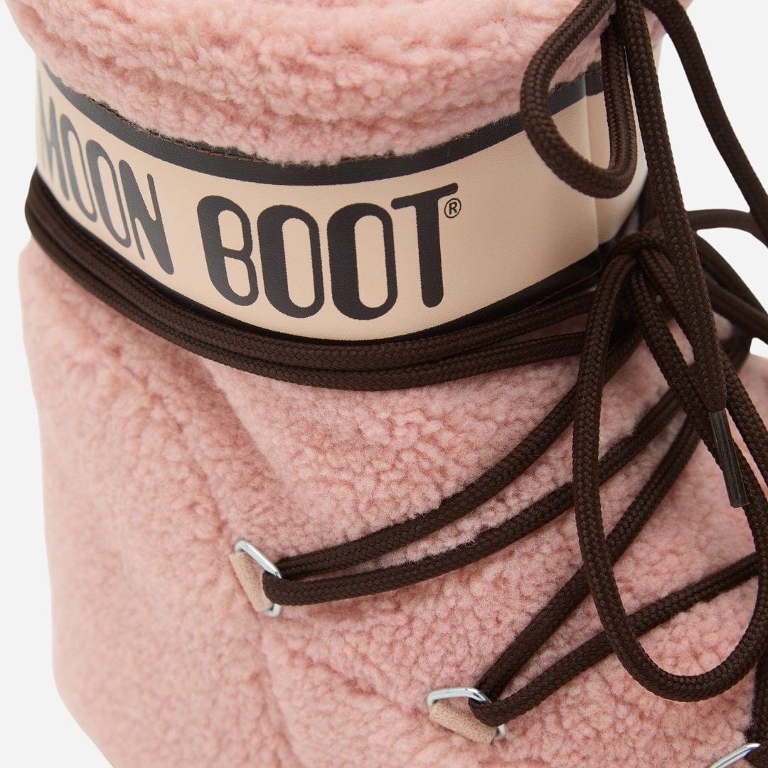 Icon Low Fleece Boots - Pink