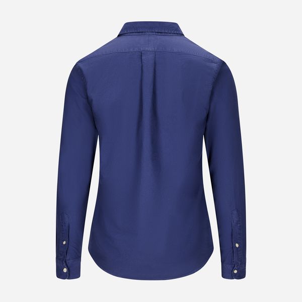Custom Fit Garment-Dyed Oxford Shirt - Freshwater