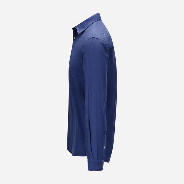 Custom Fit Garment-Dyed Oxford Shirt - Freshwater