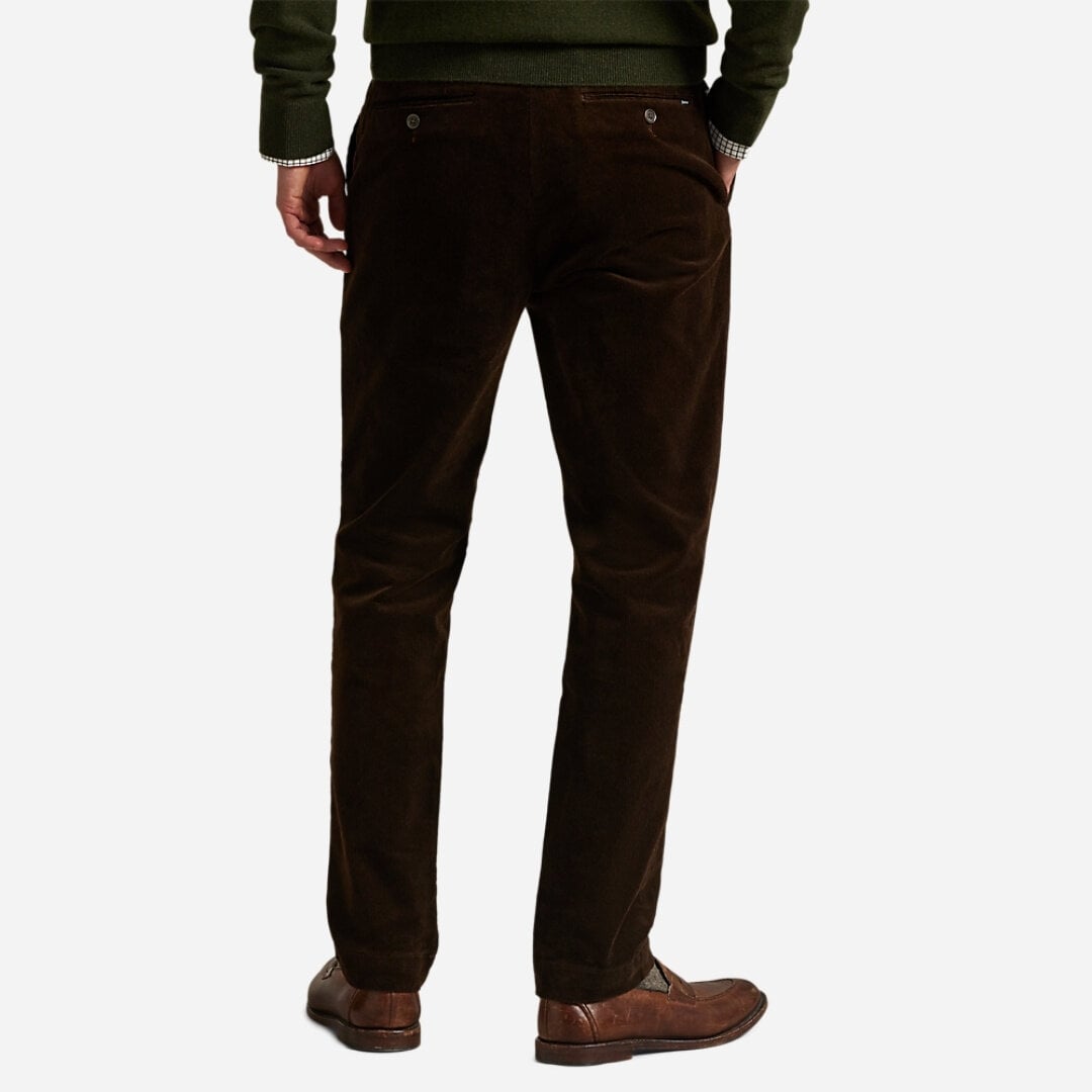 Andover Slim Fit Stretch Corduroy Pant - Cooper Brown X