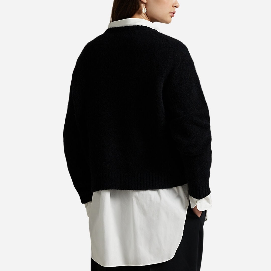 The Ralph & Ricky Tuxedo Bear Sweater - Polo Black Multi