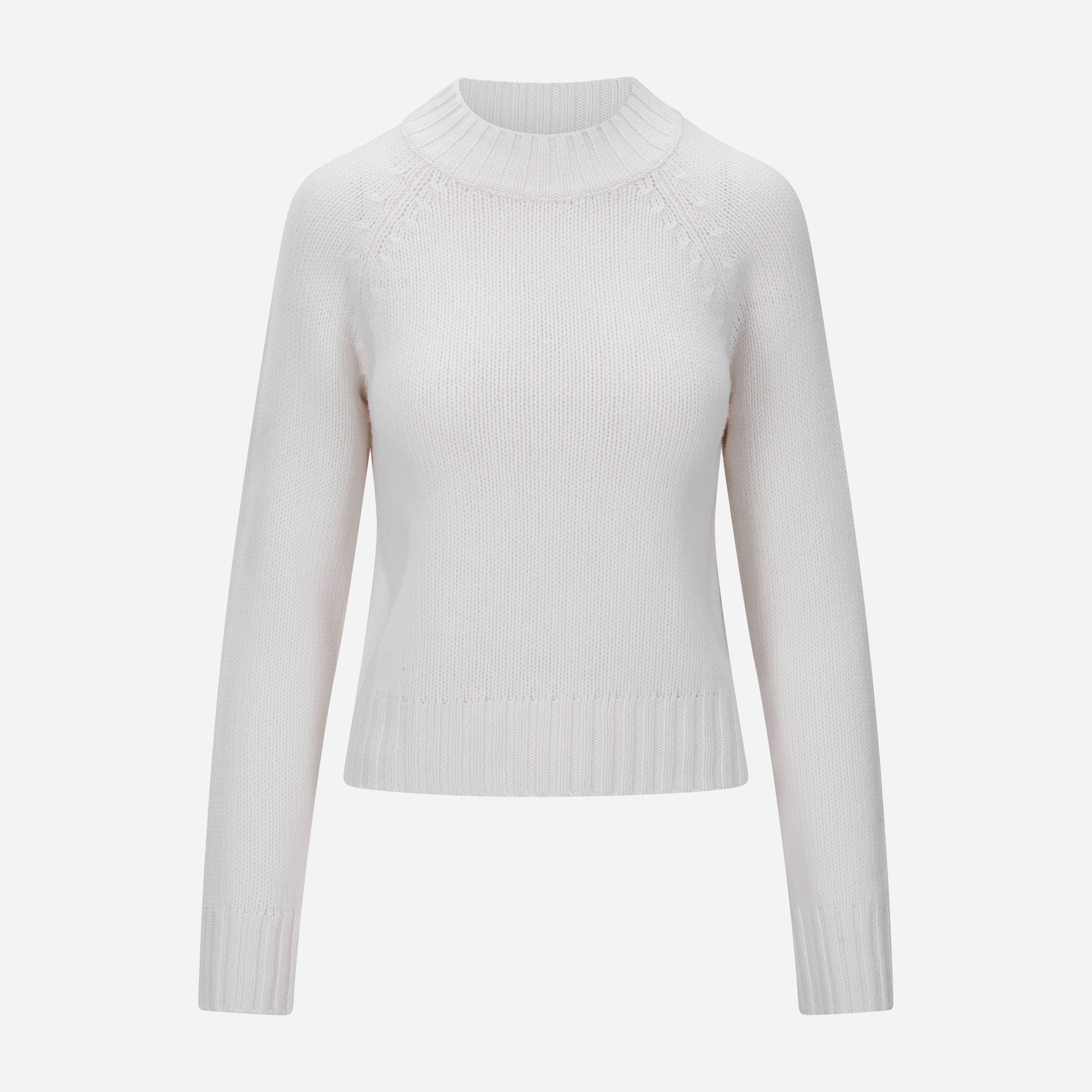 Raglan Crew Sweater - Off White