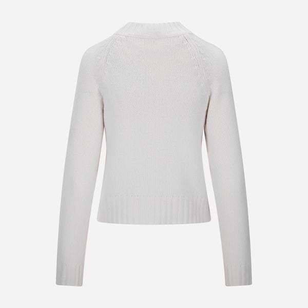 Raglan Crew Sweater - Off White