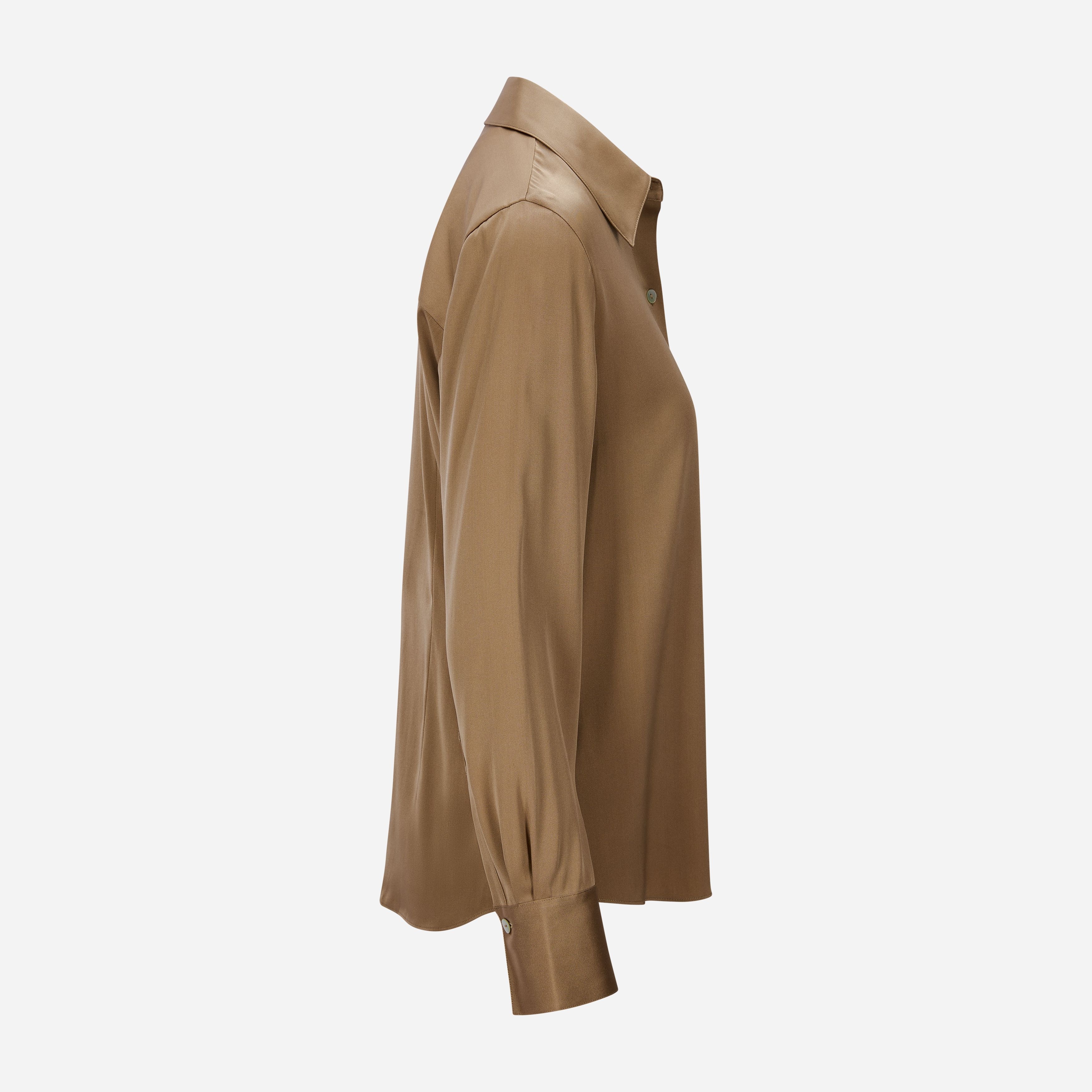 Slim Fit Classic Shirt - Fawn