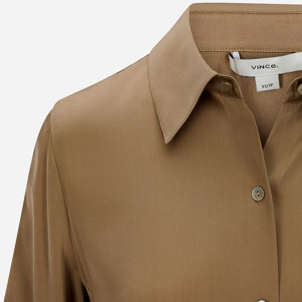 Slim Fit Classic Shirt - Fawn