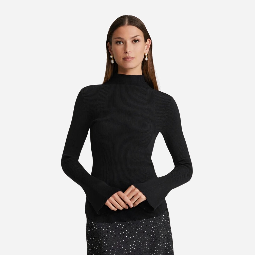 Delinas Merino Knit - Black