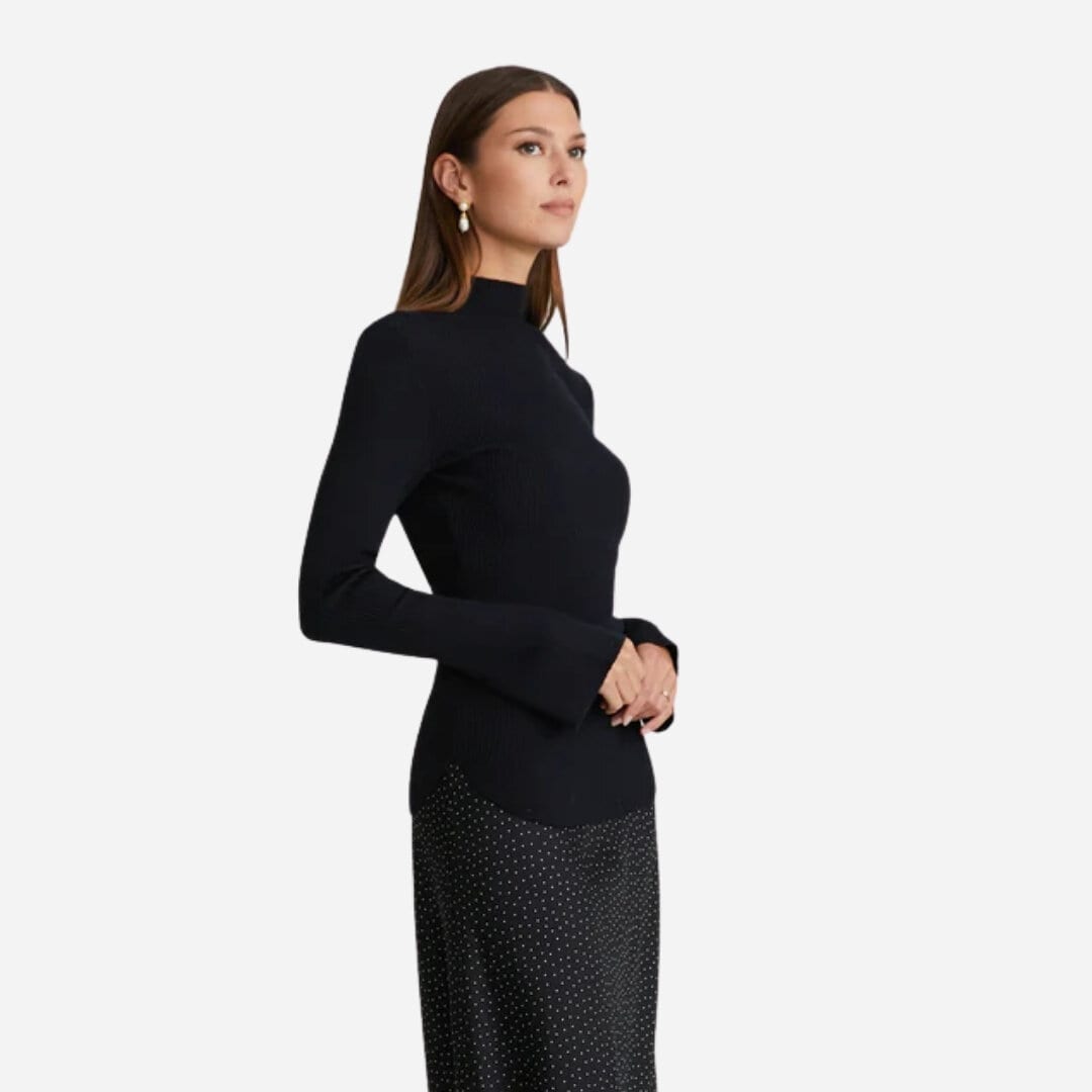 Delinas Merino Knit - Black