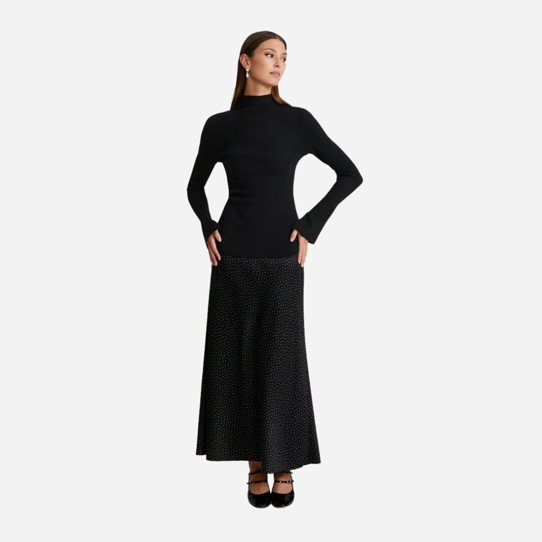 Delinas Merino Knit - Black