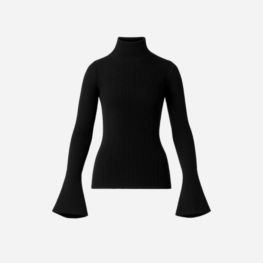 Delinas Merino Knit - Black