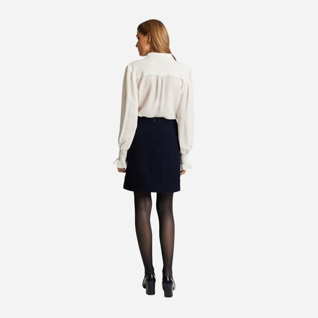 Avora Blouse - Chalk White