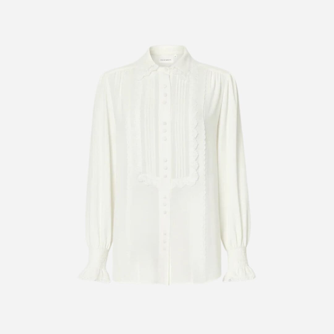 Avora Blouse - Chalk White